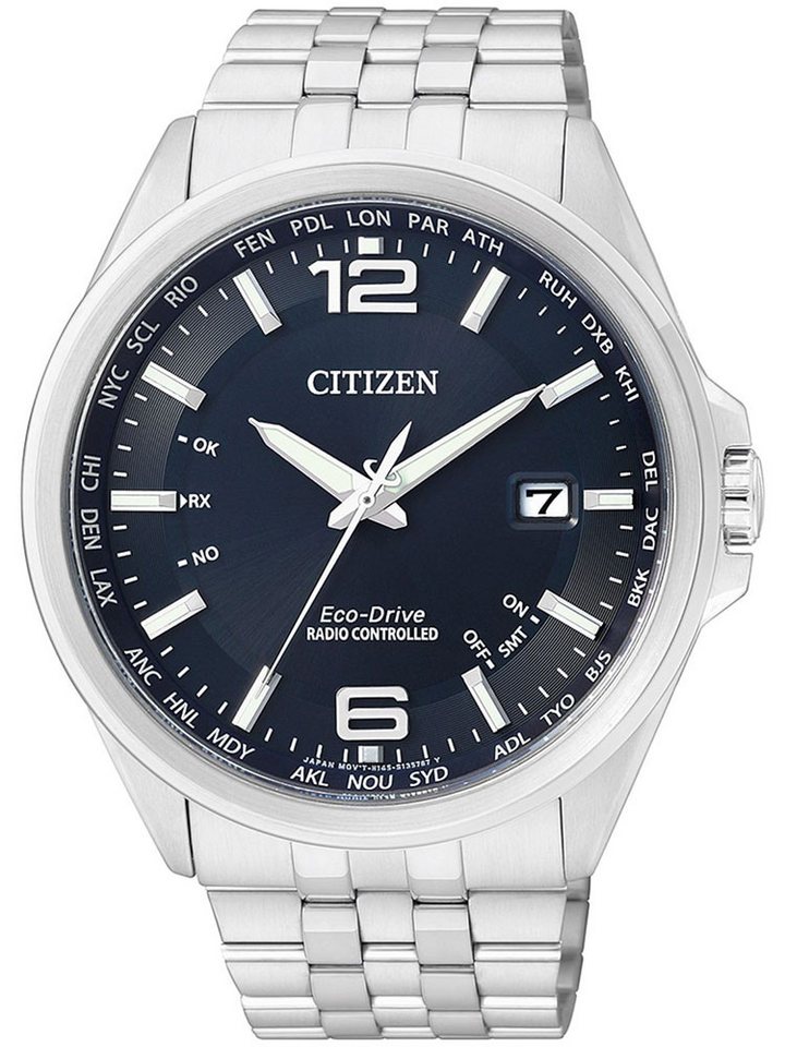 Citizen Quarzuhr Citizen CB0010-88L Eco-Drive Elegant Funkuhr Herrenuhr 43mm 10ATM Citizen CB0010-88L Eco-Drive Elegant Funkuhr Herrenuhr 43mm 10ATM von Citizen