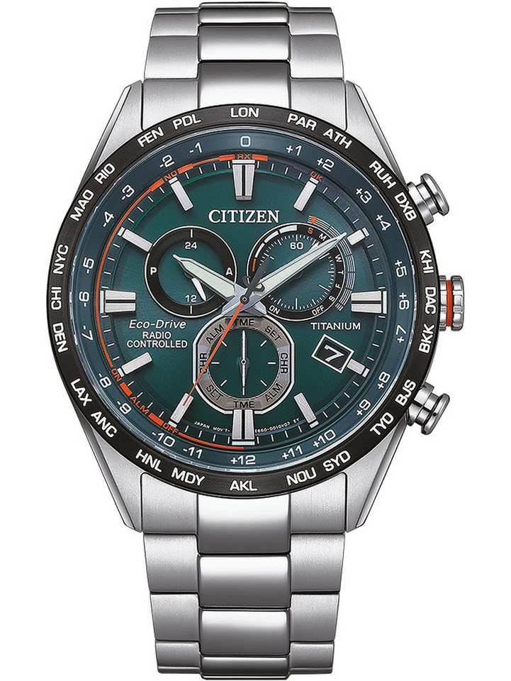 Citizen Quarzuhr Citizen CB5946-82X Eco-Drive Super-Titanium Herrenuhr 43mm 10ATM Citizen CB5946-82X Eco-Drive Super-Titanium Herrenuhr 43mm 10ATM von Citizen