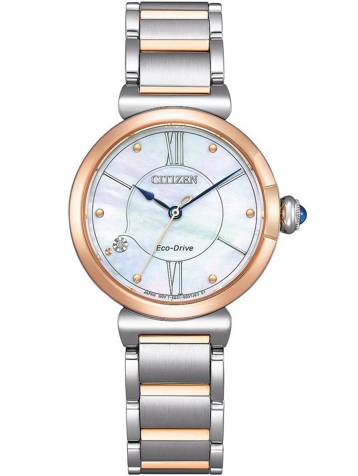 Citizen Quarzuhr Citizen EM1074-82D Eco-Drive Elegance Damenuhr 30mm 5ATM Citizen EM1074-82D Eco-Drive Elegance Damenuhr 30mm 5ATM von Citizen