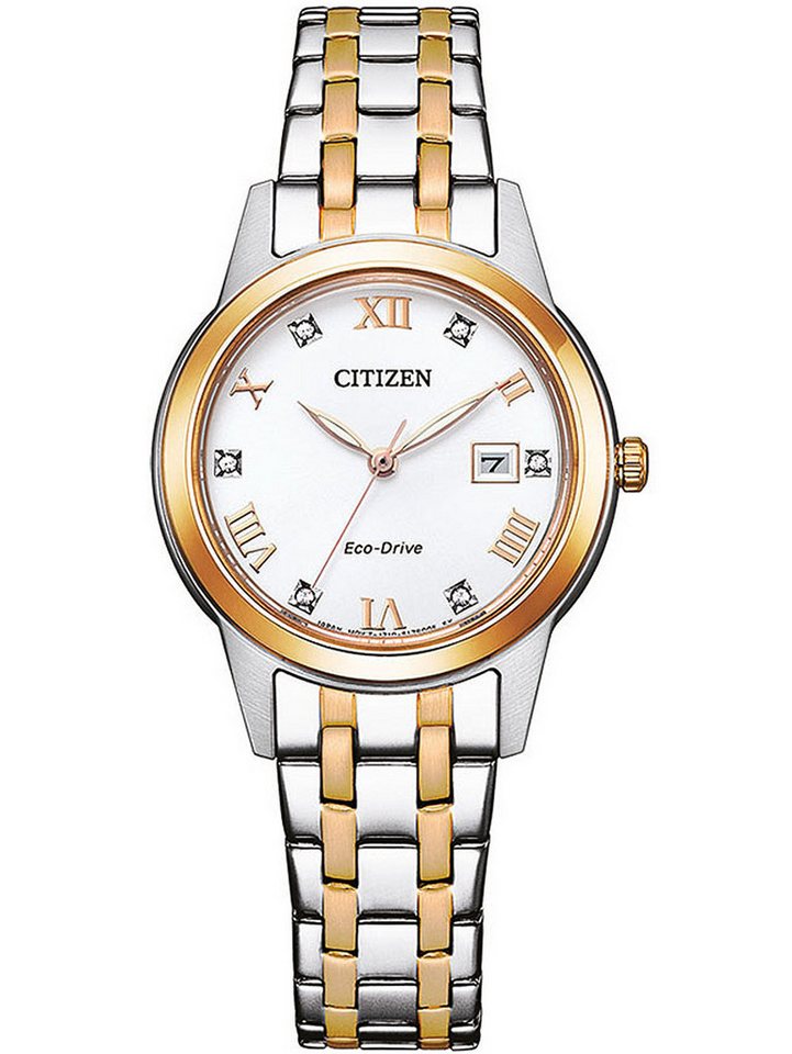 Citizen Quarzuhr Citizen FE1246-85A Eco-Drive Elegance Damen 30mm 3ATM von Citizen