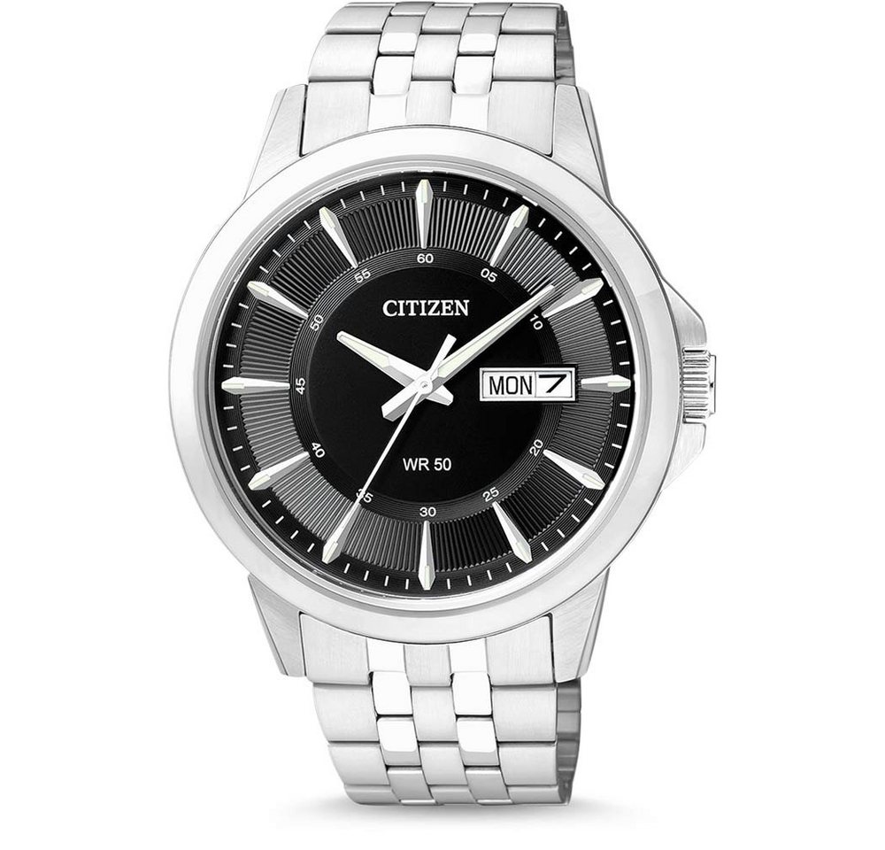 Citizen Quarzuhr Citizen Herren Analog Quarz Uhr mit Edelstahl Armband BF2011-51EE BF2011-51EE, Herren Analog Quarz Uhr mit Edelstahl Armband BF2011-51EE von Citizen