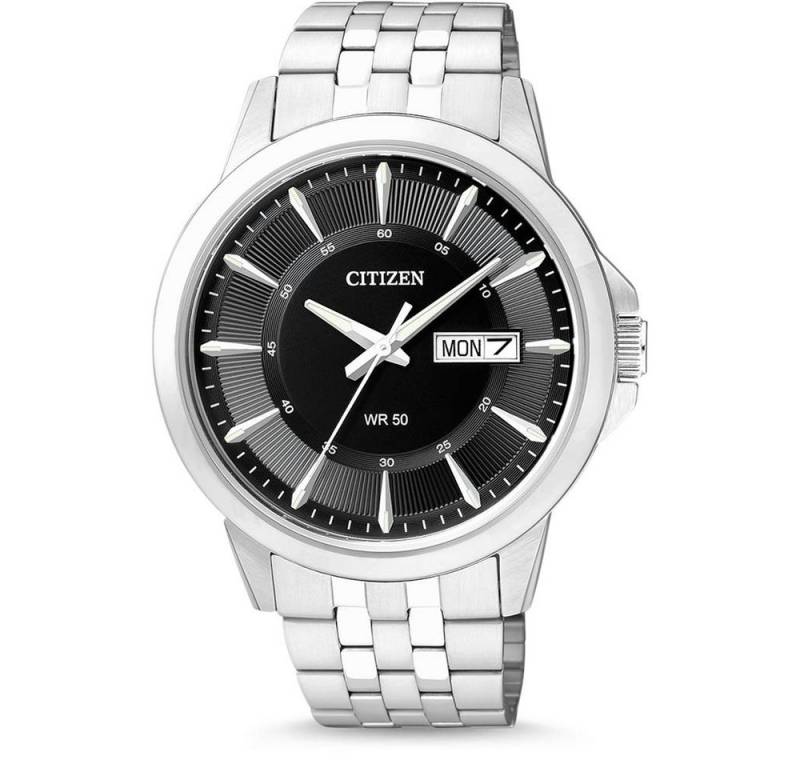 Citizen Quarzuhr Citizen Herren Analog Quarz Uhr mit Edelstahl Armband BF2011-51EE BF2011-51EE, Herren Analog Quarz Uhr mit Edelstahl Armband BF2011-51EE von Citizen