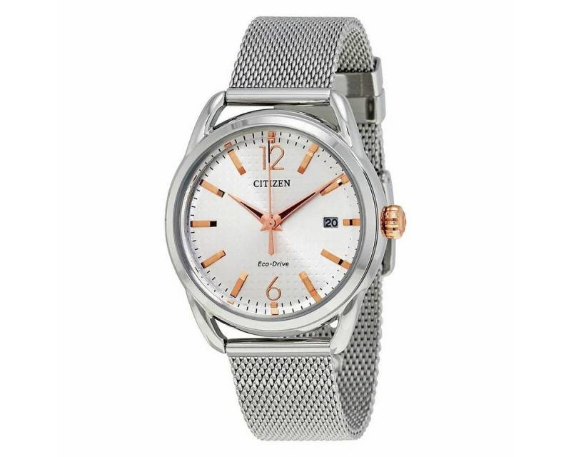 Citizen Quarzuhr Amen Citizen Damenuhr FE6081-51A Edelstahl Armbanduhr von Citizen