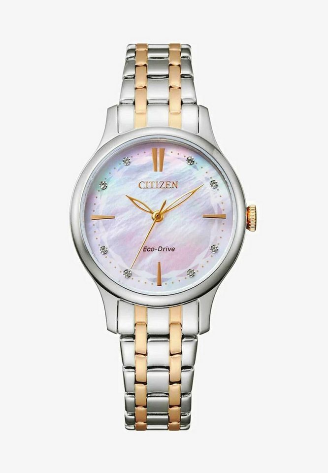 Citizen Solaruhr, Citizen Damen Solar Uhr EM0896-89Y von Citizen