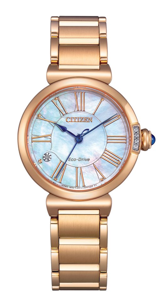 Citizen Solaruhr, Citizen Damen Solar Uhr EM1063-89D von Citizen