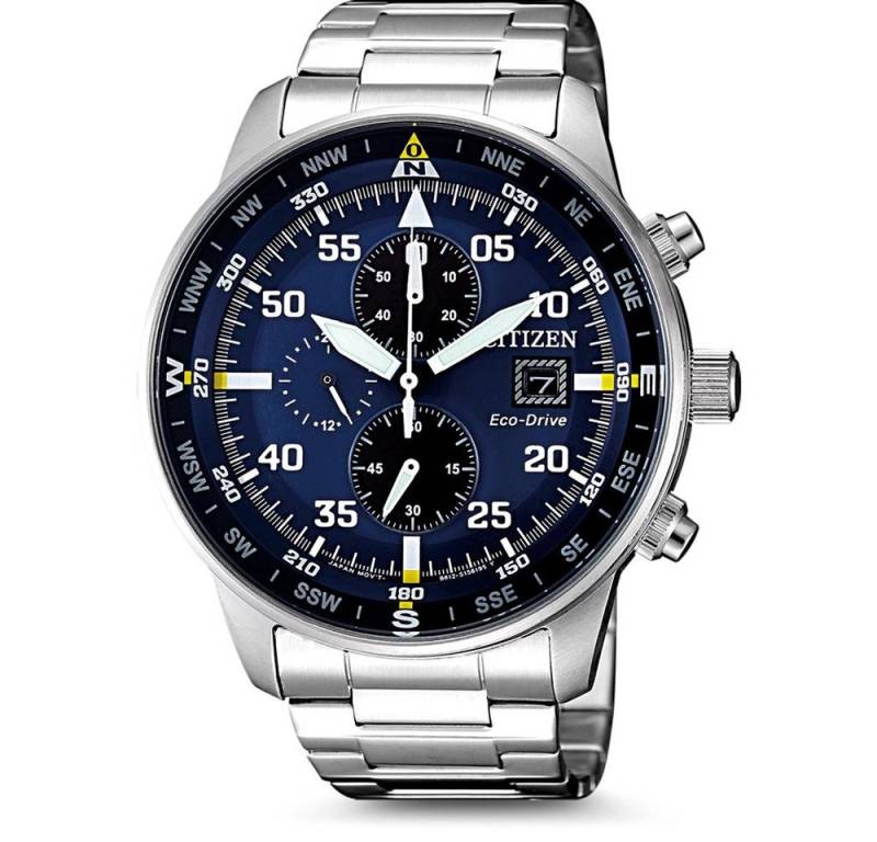 Citizen Solaruhr, Herren Chronograph Eco-Drive Armbanduhr CA0690-88L von Citizen