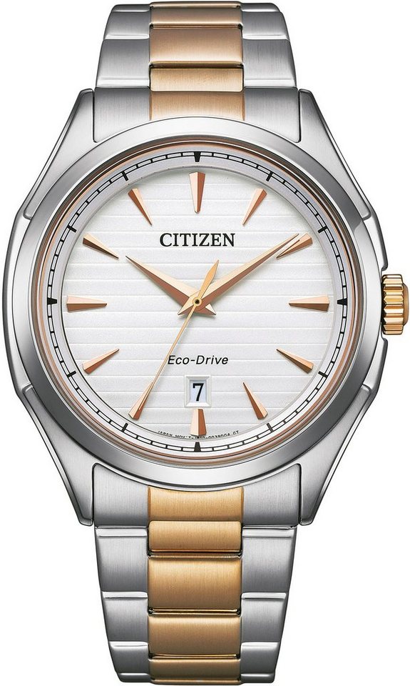 Citizen Solaruhr AW1756-89A, Armbanduhr, Herrenuhr, Datum, Edelstahlarmband von Citizen