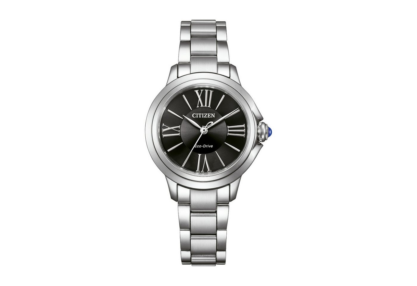 Citizen Solaruhr Citizen L EM1160-58E, Quarzuhr, Armbanduhr, Damenuhr, Edelstahlarmband, analog von Citizen