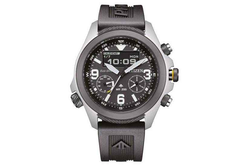 Citizen Solaruhr Promaster Eco-Drive Solar AnaDigi Schwarz von Citizen