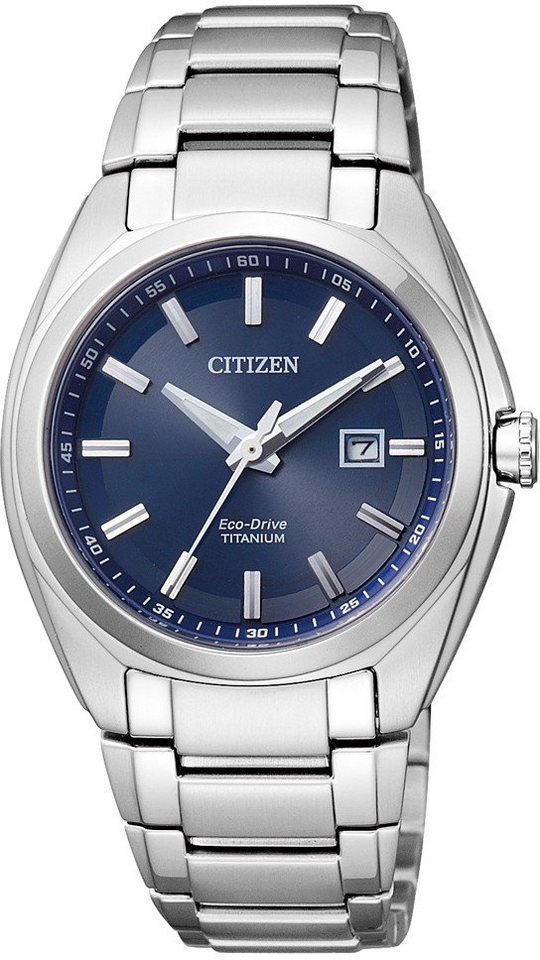 Citizen Titanchronograph Super Titanium Elegante Damenuhr, Eco-Drive von Citizen