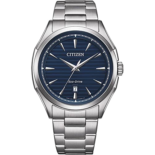 CITIZEN Herren Analog Japanisches Quarzwerk Uhr mit Edelstahl Armband AW1750-85L von CITIZEN