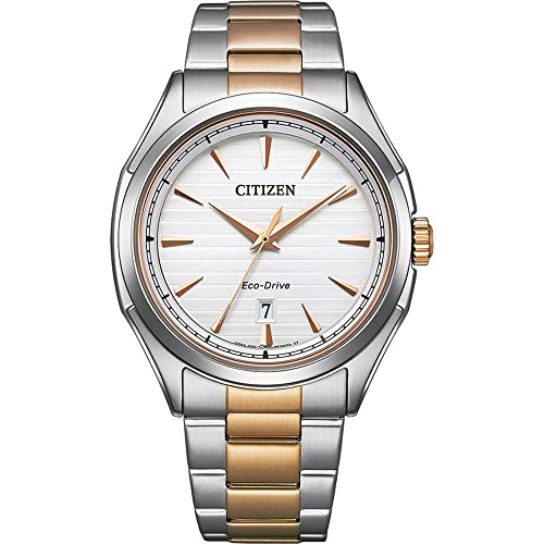 CITIZEN Herren Analog Japanisches Quarzwerk Uhr mit Edelstahl Armband AW1756-89A von Citizen