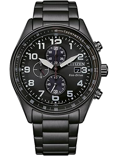 CITIZEN Herren Analog Quarz Uhr mit Edelstahl Armband CA0775-79E von CITIZEN