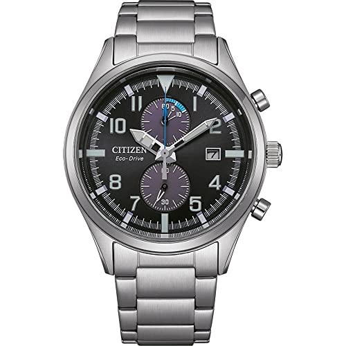 CITIZEN Herren Analog Japanisches Quarzwerk Uhr mit Edelstahl Armband CA7028-81E von Citizen