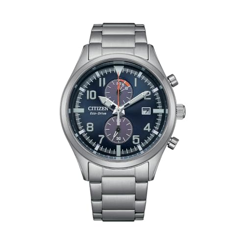 CITIZEN Herren Analog Japanisches Quarzwerk Uhr mit Edelstahl Armband CA7028-81L von Citizen