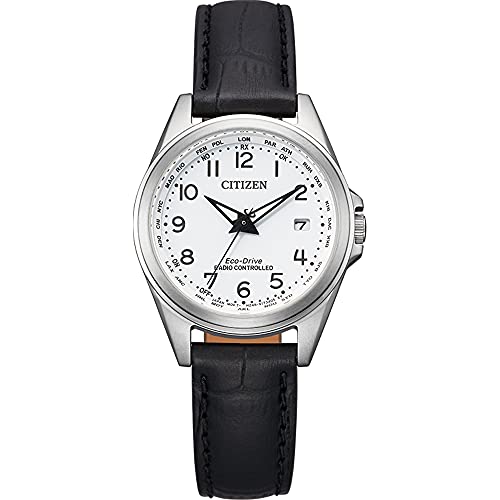 CITIZEN Damen Analog Quarz Uhr mit Leder Armband EC1180-14A von CITIZEN