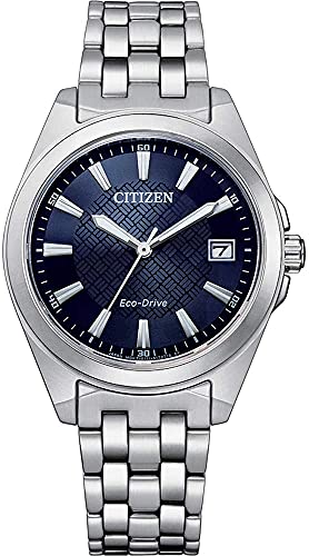 CITIZEN Herren Analog Quarz Uhr mit Edelstahl Armband EO1210-83L, Silber von CITIZEN