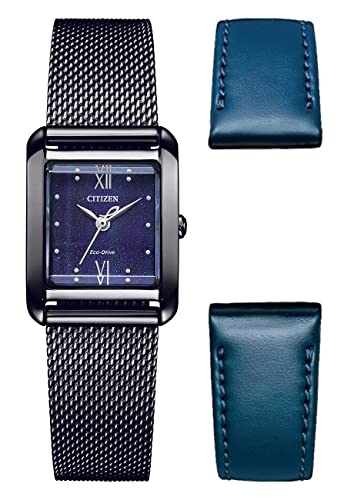 Citizen Damen Analog Quarz Uhr mit Edelstahl Armband EW5597-63L von Citizen