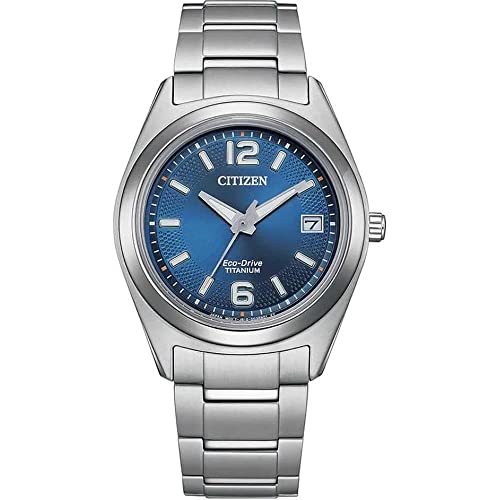 CITIZEN Damen Analog Quarz Uhr mit Titan Armband FE6151-82L von CITIZEN