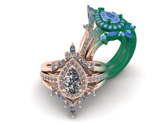 Individueller Ring - Designverfahren Für Frauen, Mit Steinen, Verlobung, Hochzeitsband Individueller Ring - Designverfahren Für Frauen, Mit Steinen, Verlobung, Hochzeitsband von CitrusStudioShop