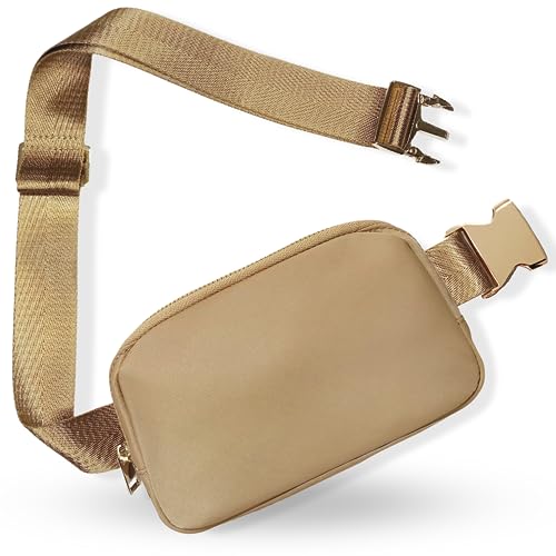 Boutique Gürteltasche | Crossbody Bag Bauchtasche für Frauen modisch | Niedliche Mini überall Bum Hüfte Taille Pack | Kleine Mode Reise Brusttasche | Gold Silber Zubehör | Verstellbarer Riemen, von Citrusy Boutique