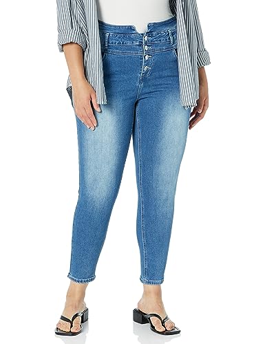 City Chic Women's Apparel Damen City Chic Plus Size Jeans H Sassy Crst, denim, 54 Mehr von City Chic Women's Apparel