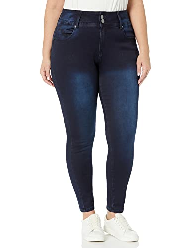 City Chic Women's Apparel Damen City Chic Übergröße Harley Sk S Den Jeans, Dunkles Denim, 50 Mehr von City Chic Women's Apparel