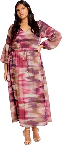 City Chic Damen Citychic Plus Size Kleid Romance, Symphonie, 50 Mehr von City Chic