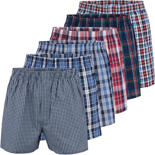 City Life 3er und 6er Pack Herren Boxershorts Shorts Boxer Webboxer Sparpack S - 4XL, Farbe:6er Pack D02, Grösse:3XL City Life 3er und 6er Pack Herren Boxershorts Shorts Boxer Webboxer Sparpack S - 4XL, Farbe:6er Pack D02, Grösse:3XL von City Life