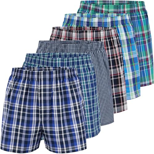 City Life 3er und 6er Pack Herren Boxershorts Shorts Boxer Webboxer Sparpack S - 4XL, Farbe:6er Pack D03, Grösse:M City Life 3er und 6er Pack Herren Boxershorts Shorts Boxer Webboxer Sparpack S - 4XL, Farbe:6er Pack D03, Grösse:M von City Life