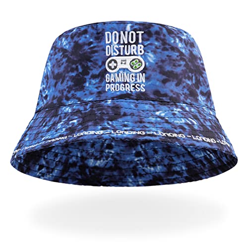 CityComfort Bucket Hat Kinder Mützen Fischerhut Jungen Mädchen Fischermütze Anglerhut Sonnenhut Kinder (Blau) von CityComfort