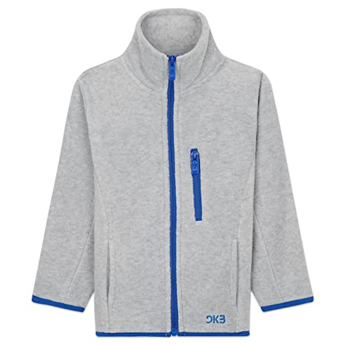 CityComfort Fleecejacke Kinder Mädchen Polarfleece Teenager Jungen mit Reißverschluss und Seitentaschen (Grau, 3-4 Jahre) von CityComfort