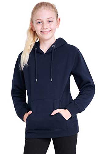 CityComfort Hoodie Jungen Pullover, Kapuzenpullover für Jungen (11-12 Jahre, Navy) von CityComfort