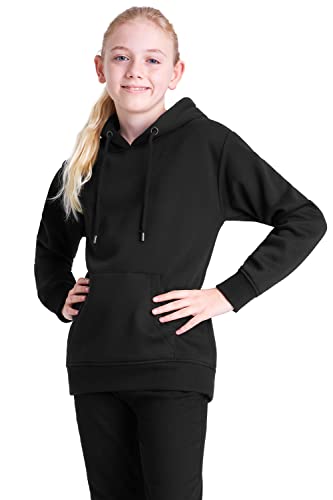 CityComfort Hoodie Jungen Pullover, Kapuzenpullover für Jungen (4-5 Jahre, Schwarz) von CityComfort