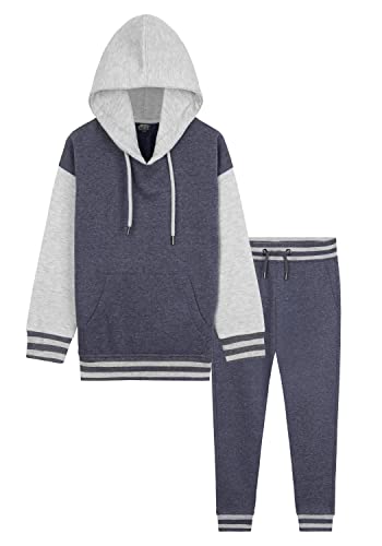 CityComfort Jogginganzug Kinder Jungen, Jogginghose Jungen und Hoodie Jungen Set, Gaming Trainingsanzug Kinder Jungen, 110-176 (4-5 Jahre, Marineblau) von CityComfort