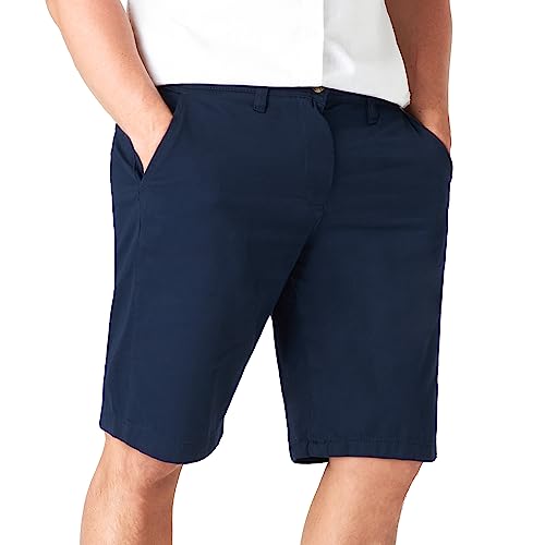 CityComfort Kurze Hosen Herren Chino Shorts - Kurze Chino Hose Herren aus Baumwolle(Marineblau, L) von CityComfort