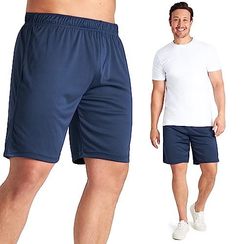 CityComfort Sporthose Herren Kurz Gym Shorts Herren Kurze Hosen Sommer Sport Running Fitness Training Outdoor Laufshorts Trainingshose Sporthose Kurz M-3XL (Navy Blau, 2XL) von CityComfort