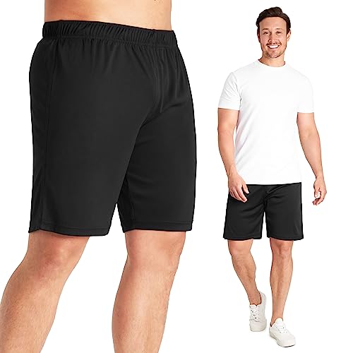 CityComfort Sporthose Herren Kurz Gym Shorts Herren Kurze Hosen Sommer Sport Running Fitness Training Outdoor Laufshorts Trainingshose Sporthose Kurz M-3XL (Schwarz, L) von CityComfort