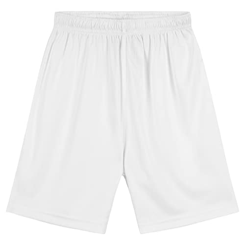 CityComfort Sporthose Jungen Kurz Unisex Kinder Shorts Kurze Hosen Sommer Sport Turnhose Jungen Mädchen Kurz Kinder Kleidung Sportswear Sportkleidung 4-14 Jahre (Blanco, 5-6 Jahre) von CityComfort