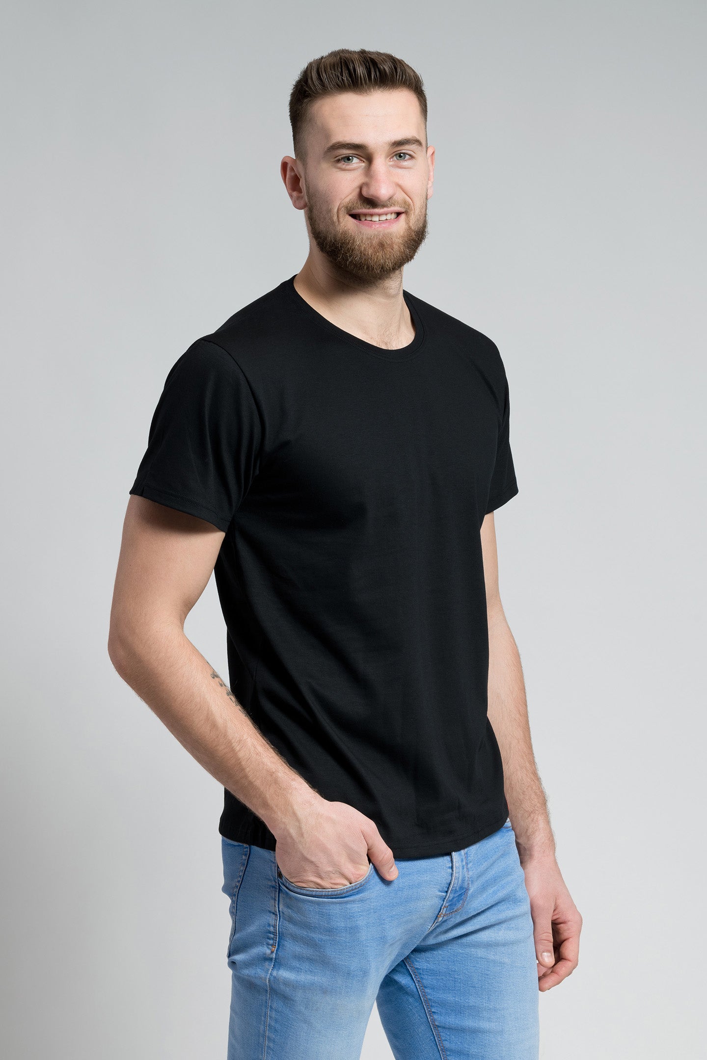 Antischweiß Herren Baumwollshirt CityZen® - Rundhals von CityZen