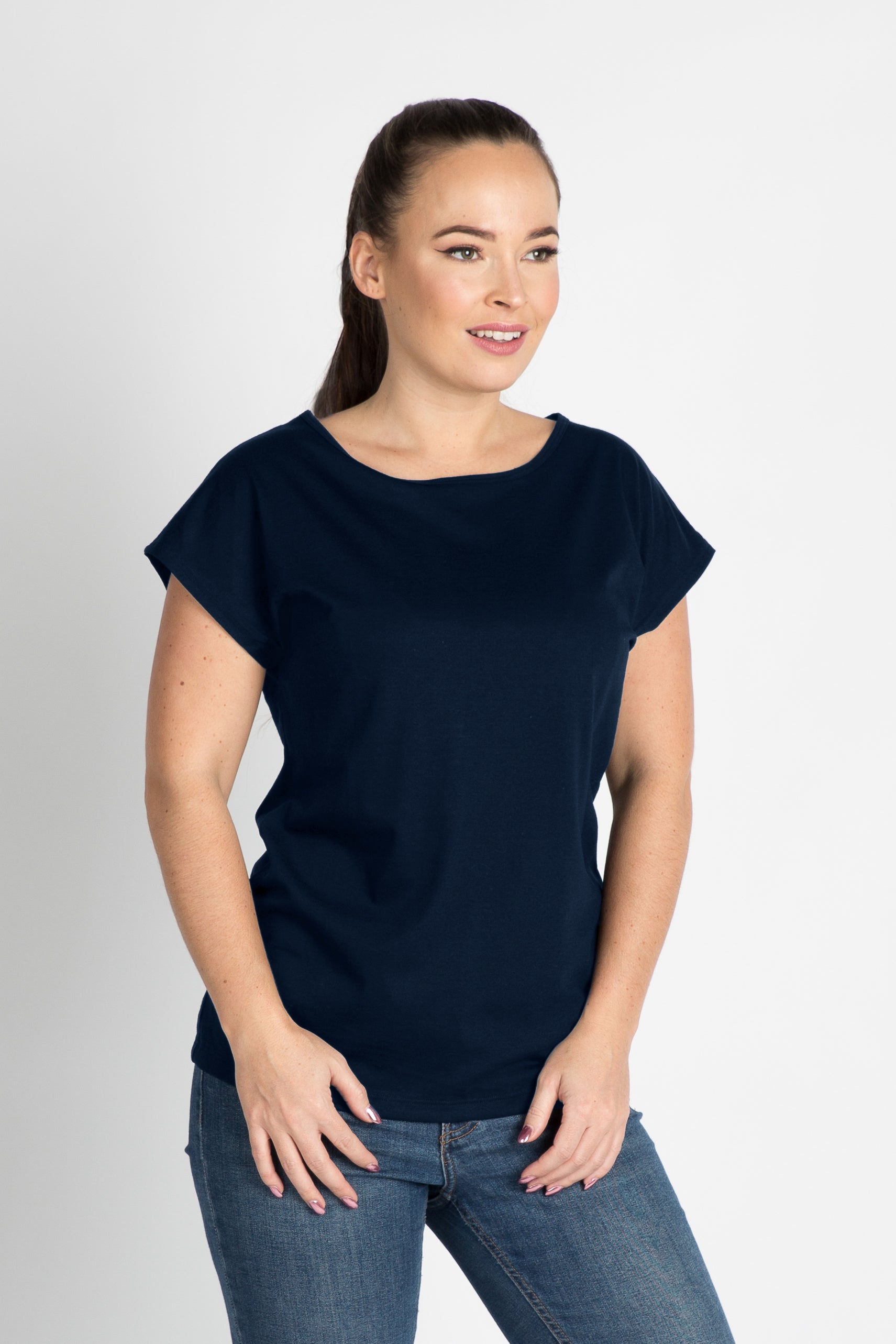 Hi-Tech Damen T-Shirt - Kimono Ärmel von CityZen