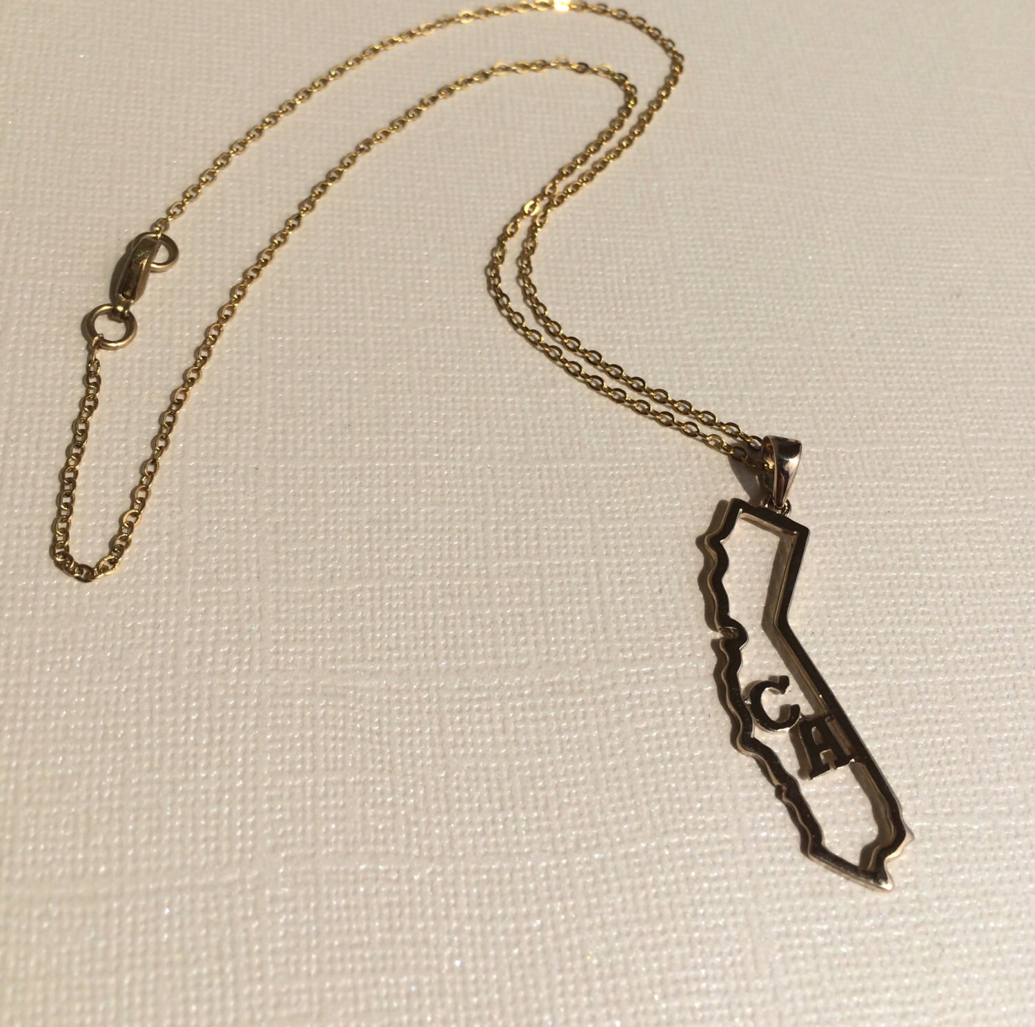 California State Halskette von CityofJewelz