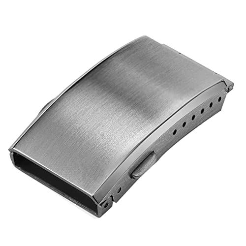 Citywalk SchließE FaltschließE mit GefräStem Sicherheitsverschluss, Edelstahl-ArmbandschließE, 18 Mm Citywalk SchließE FaltschließE mit GefräStem Sicherheitsverschluss, Edelstahl-ArmbandschließE, 18 Mm von Citywalk