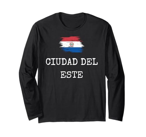 Ciudad Del Este Paraguay Familienausflug Reise Herren Damen Langarmshirt Ciudad Del Este Paraguay Familienausflug Reise Herren Damen Langarmshirt von Ciudad Del Este Paraguay Vacation Toddler Guaraní
