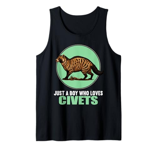 Herren Civet Zibetkatze Tank Top Herren Civet Zibetkatze Tank Top von Civet Zibetkatze Tier Shop