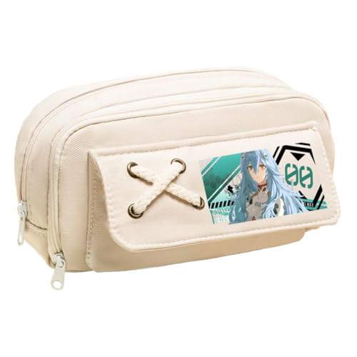 Ciyoulio Anime Stiftetasche Ayanami Rei Federmäppchen Asuka Langley Soryu Druck Federmäppchen Student Aufbewahrung Stifttasche Schreibwaren Tasche für Studenten, Typ 11, 21*5.5*11cm, Federmäppchen von Ciyoulio