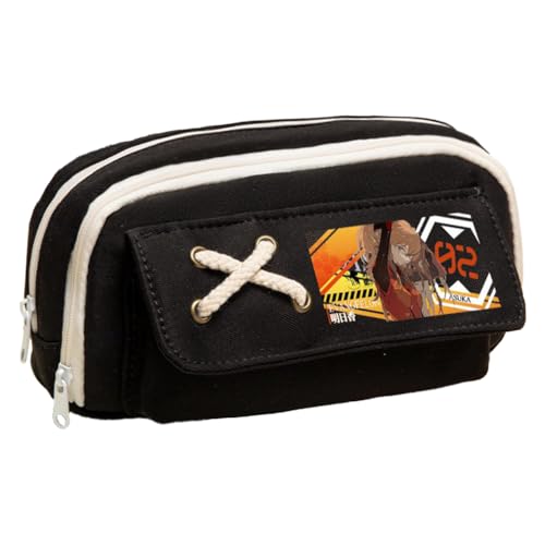 Ciyoulio Anime Stiftetasche Ayanami Rei Federmäppchen Asuka Langley Soryu Druck Federmäppchen Student Aufbewahrung Stifttasche Schreibwaren Tasche für Studenten, Typ 14, 21*5.5*11cm, Federmäppchen von Ciyoulio