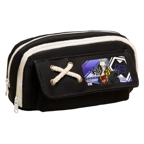 Ciyoulio Anime Stiftetasche Ayanami Rei Federmäppchen Asuka Langley Soryu Druck Federmäppchen Student Aufbewahrung Stifttasche Schreibwaren Tasche für Studenten, Typ 22, 21*5.5*11cm, Federmäppchen von Ciyoulio