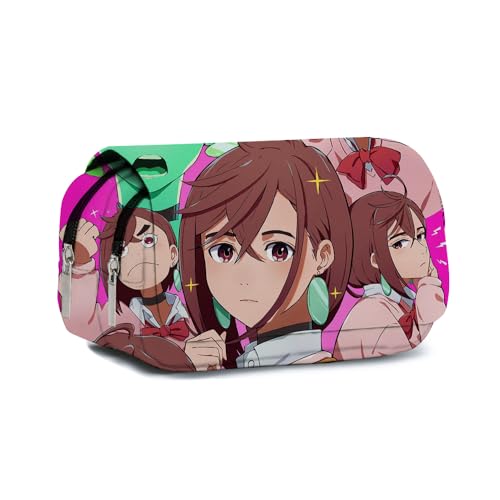 Ciyoulio Dan Da Dan Anime Federmäppchen Kinder 2 Fächer Federtasche Okarun Momo Ayase Manga Mäppchen, Dandadan Federmappe Anime Federtasche Für Arbeit von Ciyoulio