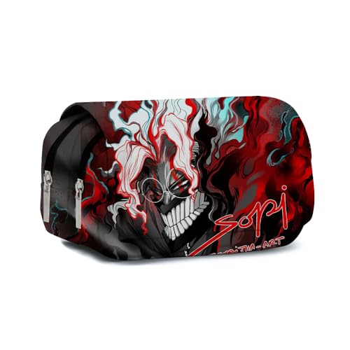 Ciyoulio Dan Da Dan Anime Federmäppchen Kinder 2 Fächer Federtasche Okarun Momo Ayase Manga Mäppchen, Dandadan Federmappe Anime Federtasche Für Arbeit von Ciyoulio